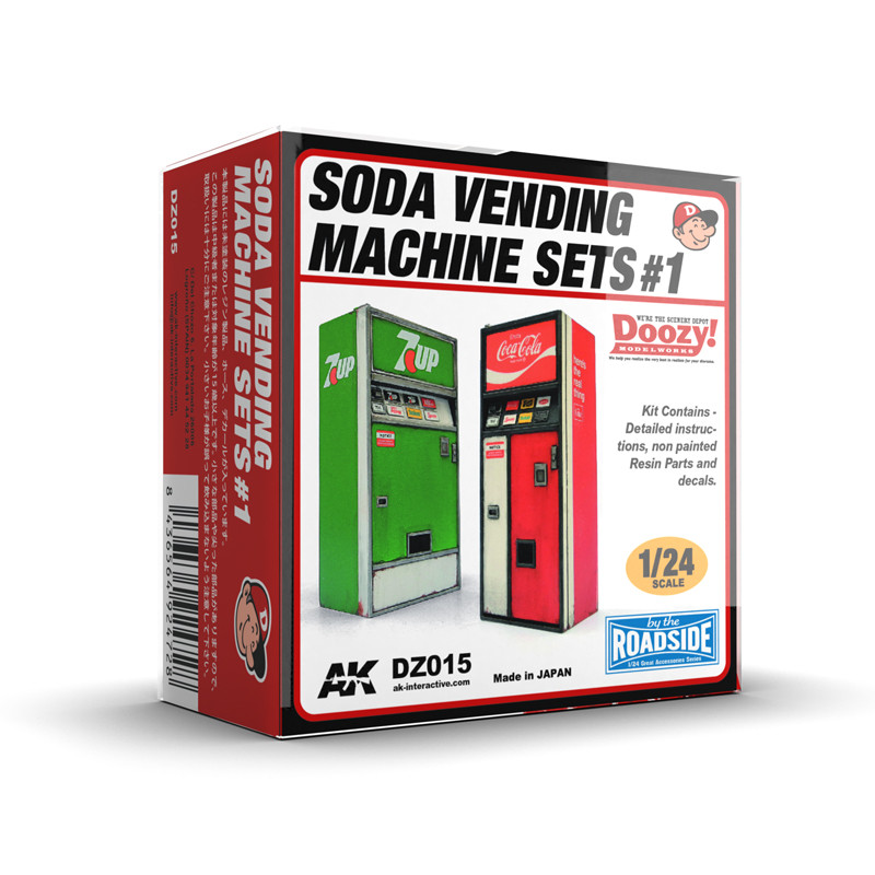 Accesories - SODA VENDING MACHINE SET 1