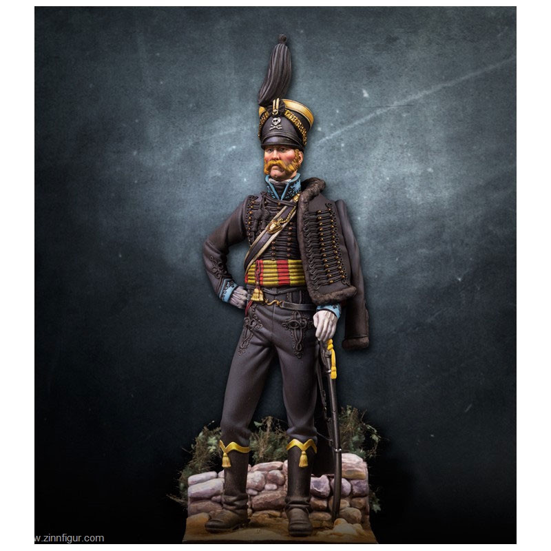 SNW-002 Figures HUSSAR OFFICER,BRUNSWICK 1815