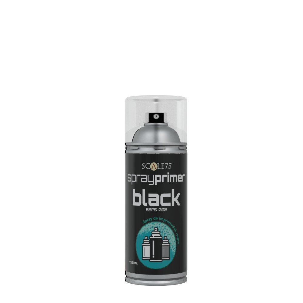 SSPS-002 Complements PRIMER SPRAY BLACK (SMALL BOTTLE)