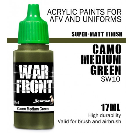 SW-10 Paints CAMO MEDIUM GREEN