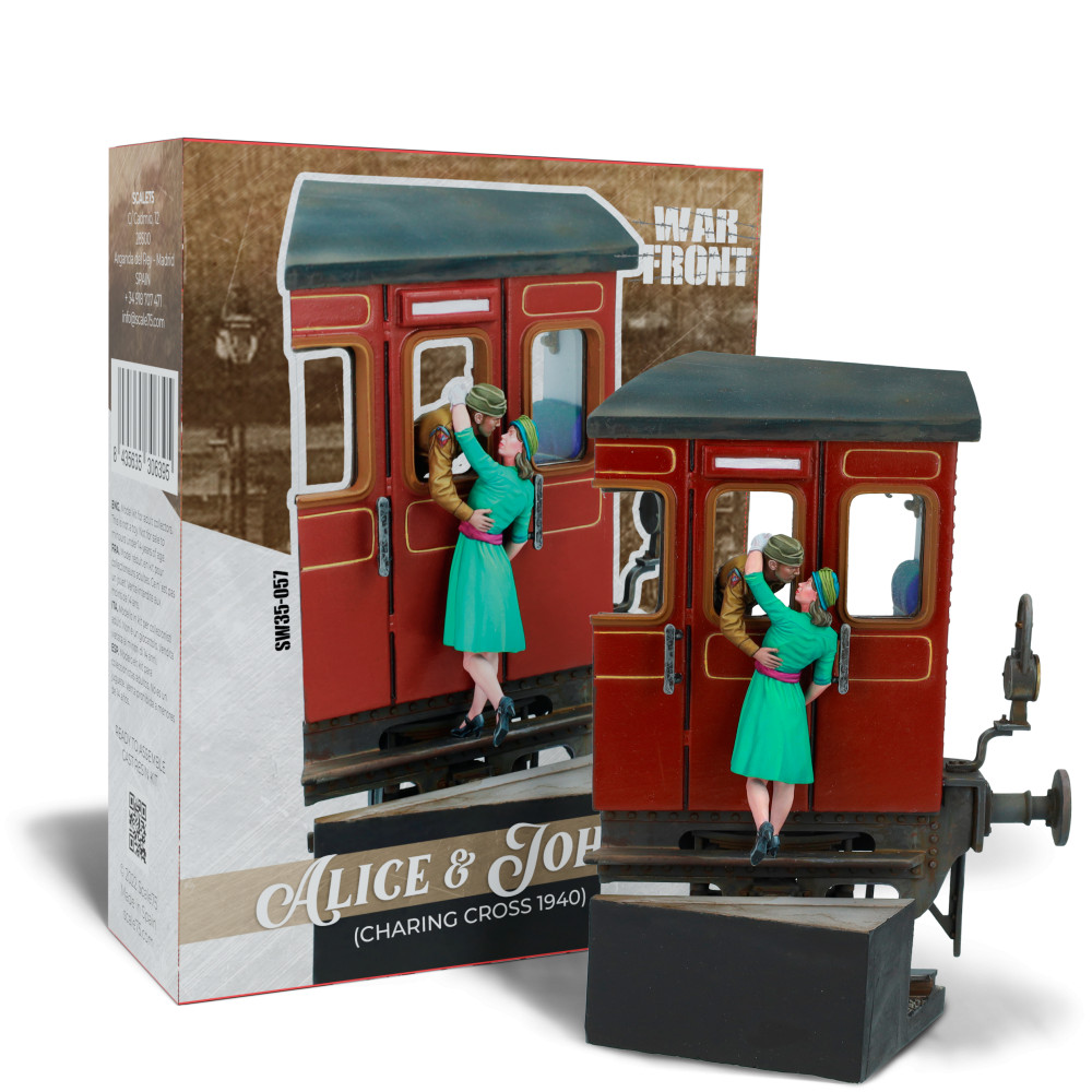 SW35-057 Figures ALICE & JOHNNY (CHARING CROSS, 1940)