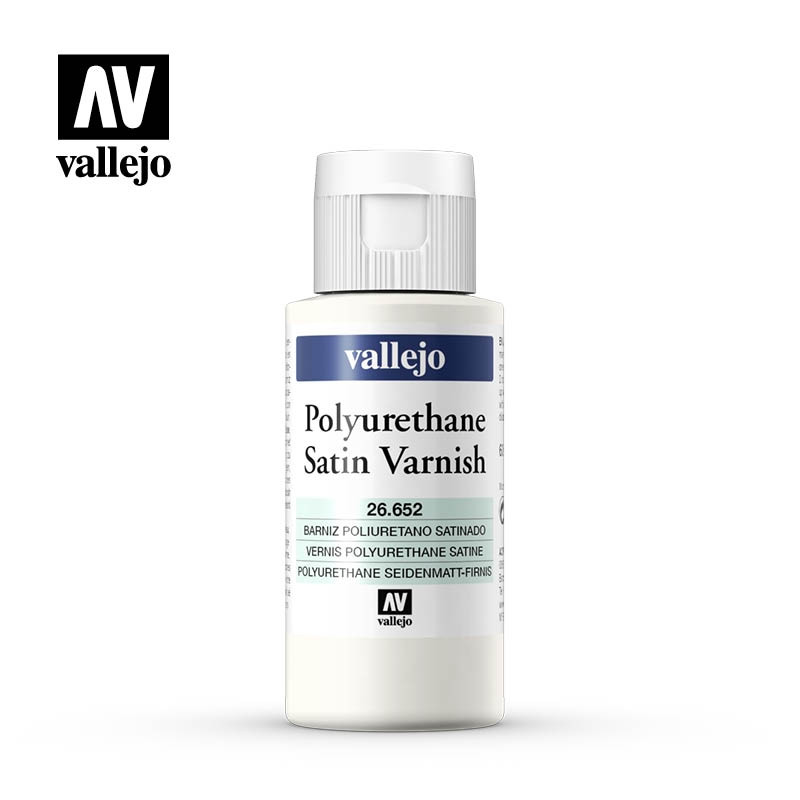 26652 Auxiliary - Polyurethane Satin Varnish 60 ml.