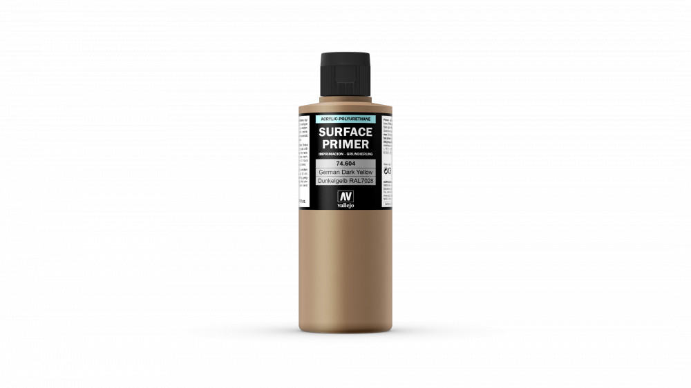 74604 Surface Primer - Ger. Dark Yellow 200 ml.