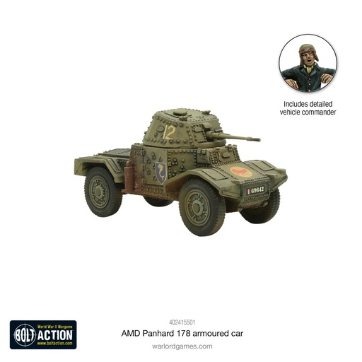 [402415501] AMD Panhard 178 Armoured Car