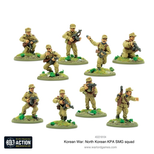 [402218104] Korean War: North Korean KPA SMG squad