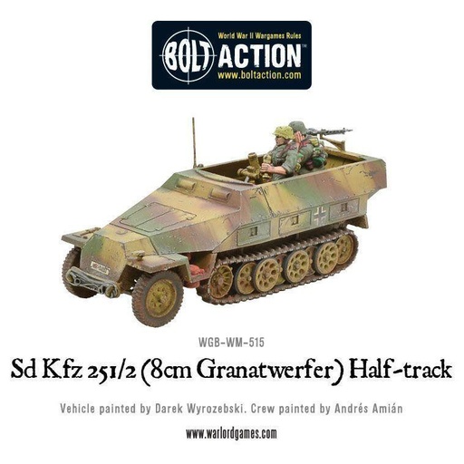 [WGB-WM-515] Sd.Kfz 251/2 Ausf D (8cm Granatwerfer) Half Track