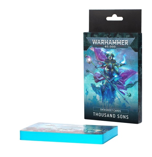 [60050102015] DATASHEET CARDS: THOUSAND SONS (ENGLISH)
