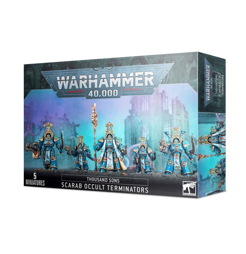 [99120102133] THOUSAND SONS SCARAB OCCULT TERMINATORS