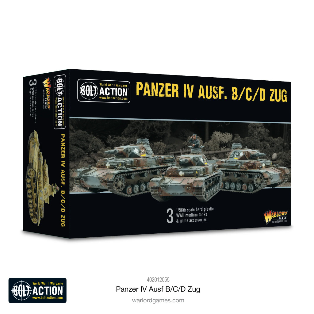 Panzer IV Ausf. B/C/D Zug (limited) VERY LOW STOCK