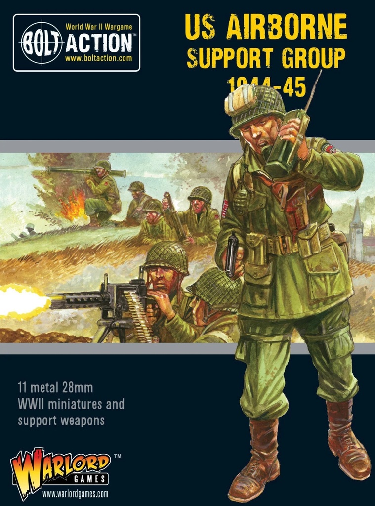 US Airborne Support Group (1944-45) (HQ, Mortar & MMG)