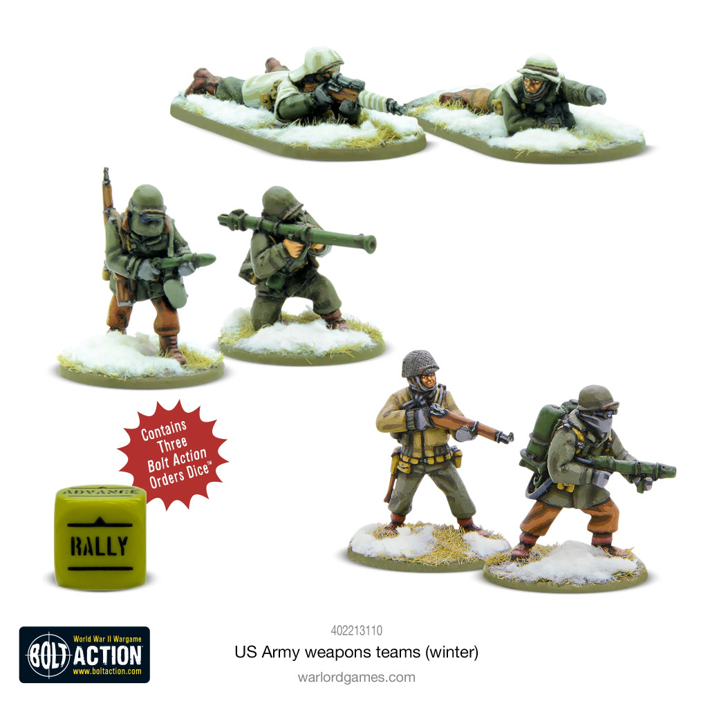 US Army (Winter) Weapons Team