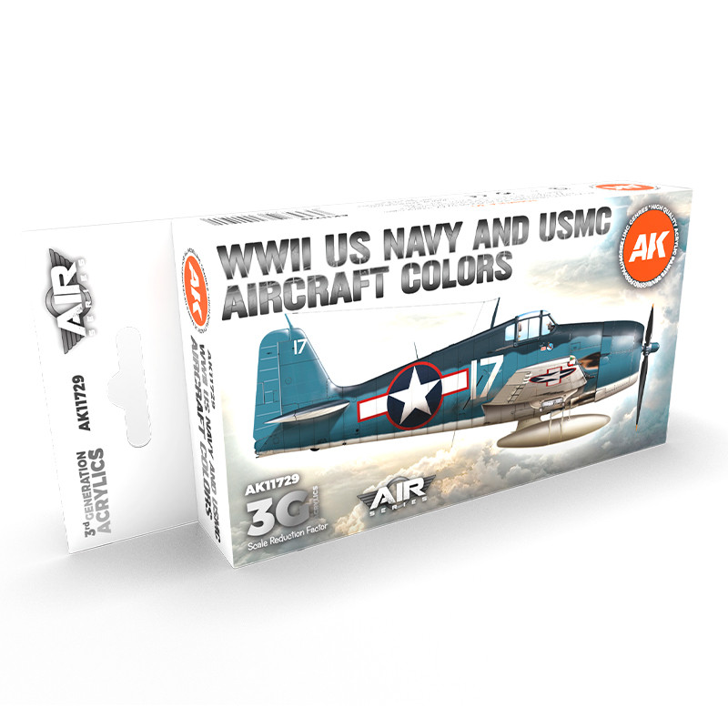 Aircraft Sets - WWII US Navy & USMC Aircraft Colors SET 3G