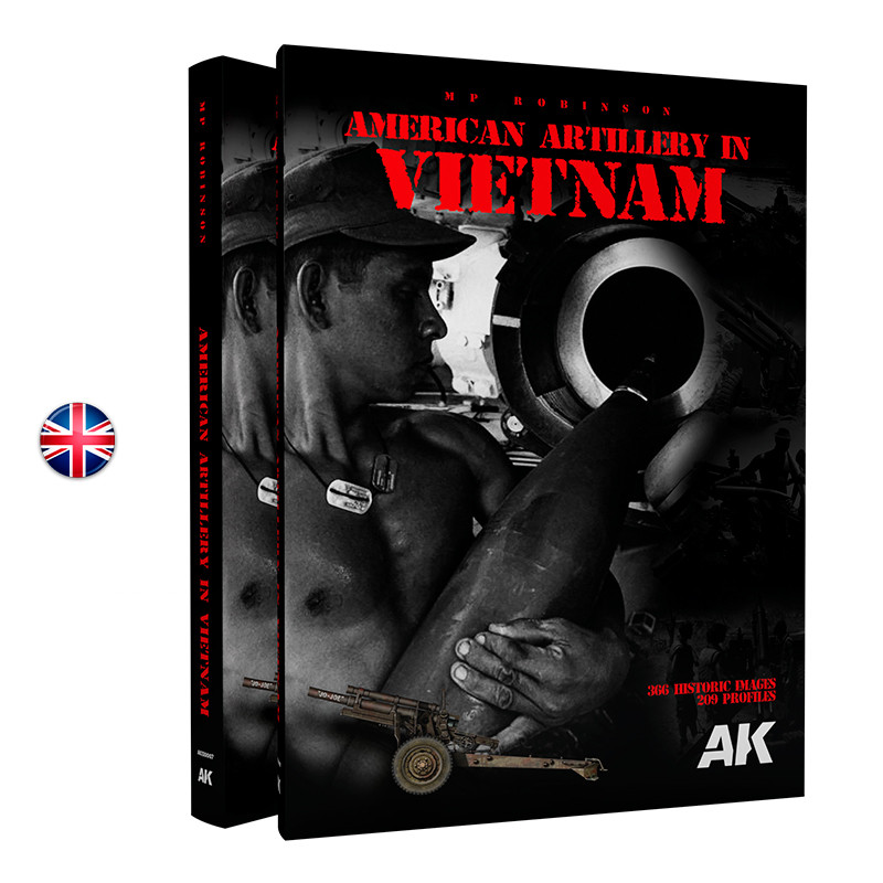 Book - AMERICAN ARTILLERY IN VIETNAM vol.2 - English
