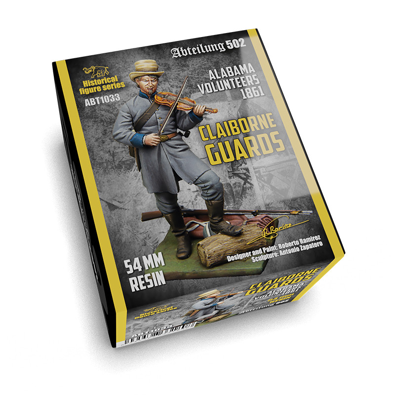 Bust - Claiborne Guards (Alabama Volunteers 1861) 54mm