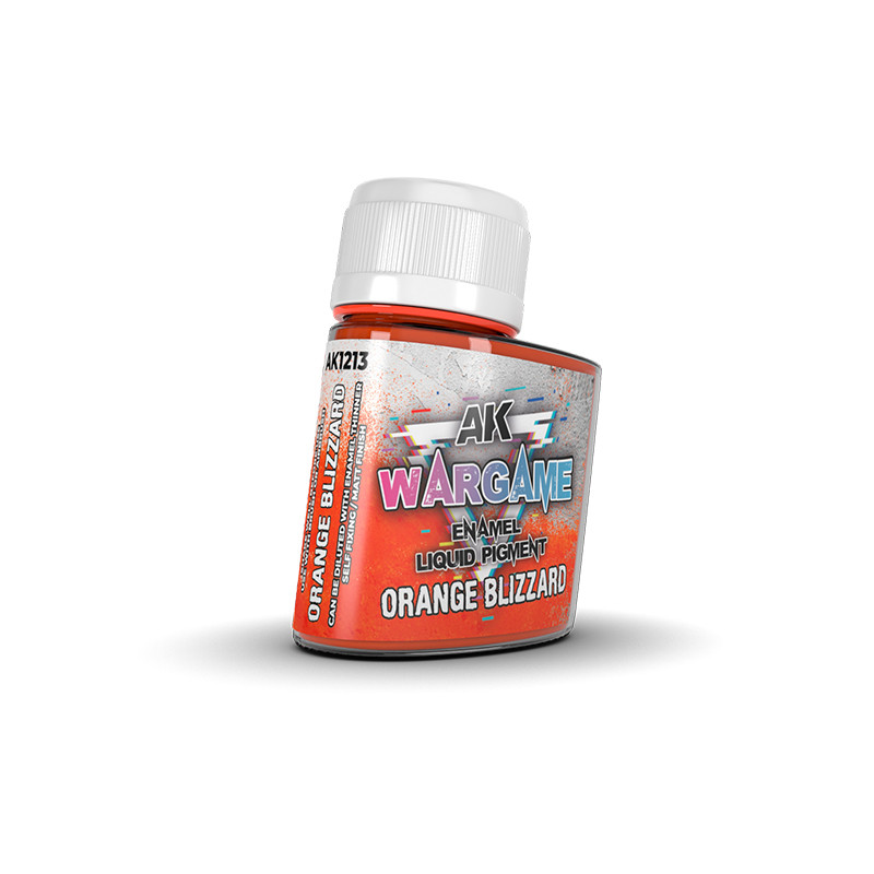 Enamel Liquid Pigments - Orange Blizzard 35ml