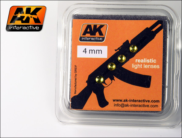 Light Lenses - AMBER 4mm