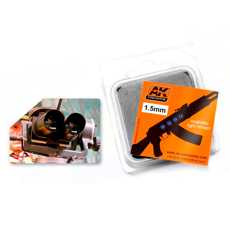 Light Lenses - OPTIC COLOUR 1,5mm