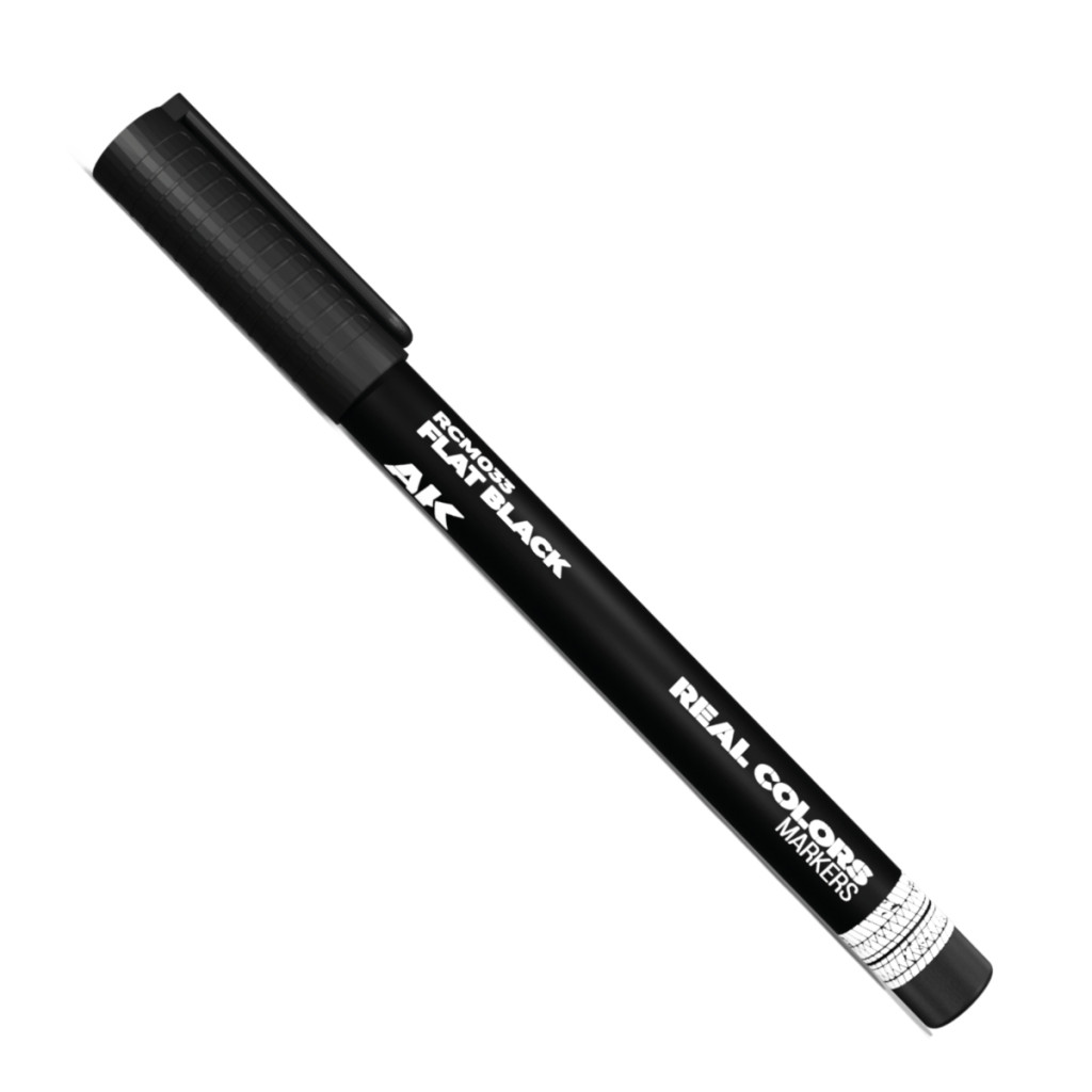 RC MARKERS FLAT BLACK