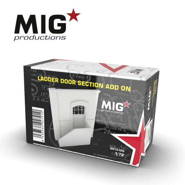 Resins - LADDER DOOR SECTION ADD ON 1:72