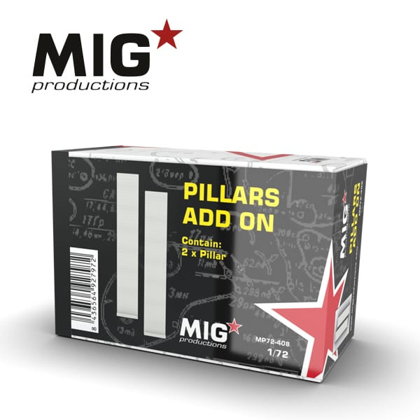 Resins - PILLARS ADD ON 1:72