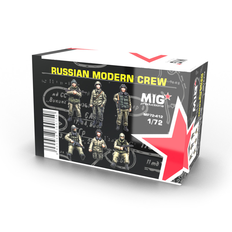 Resins - RUSSIAN MODERN CREW 1:72