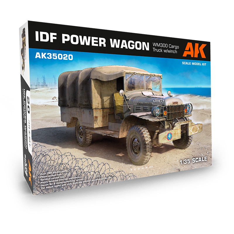 Scale Models - IDF Power Wagon WM300 W/Winch 1/35