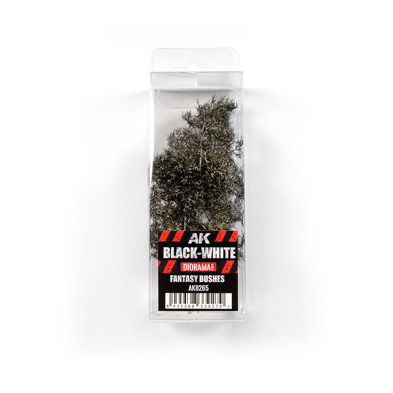 Shrubs & Bushes - BLACK-WHITE FANTASY BUSHES 1/35