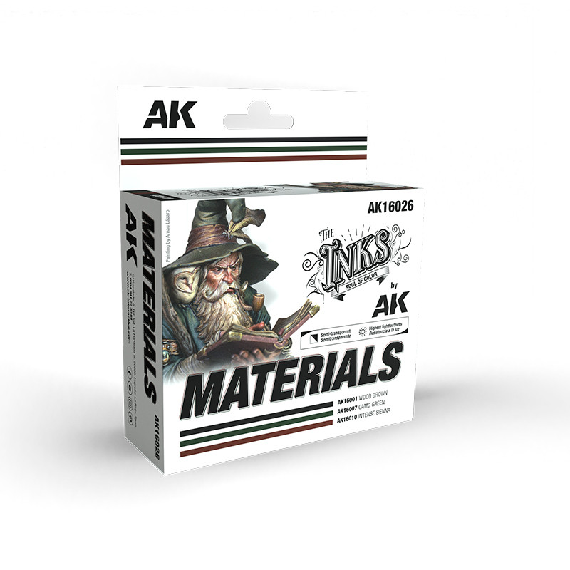 The INKS - MATERIALS - SET