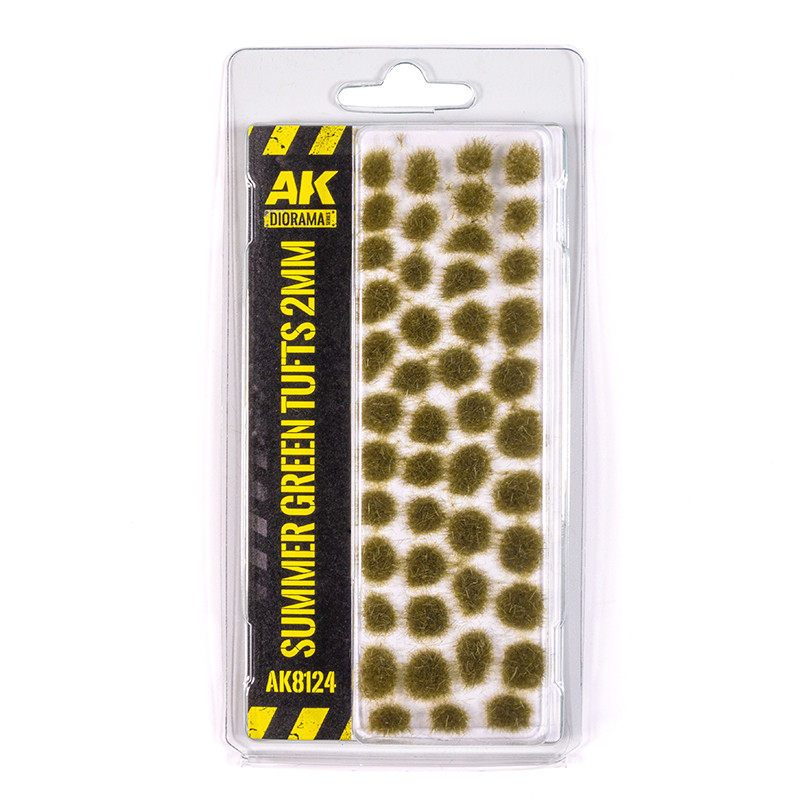 Tufts - SUMMER GREEN TUFTS 2mm