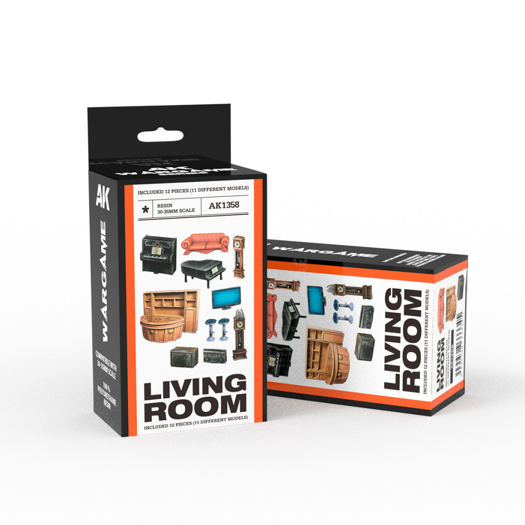 WARGAME - LIVING ROOM SET (RESIN 30-35MM)