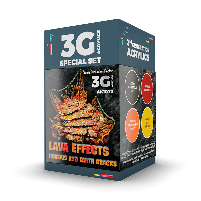 Wargame set - LAVA EFFECTS