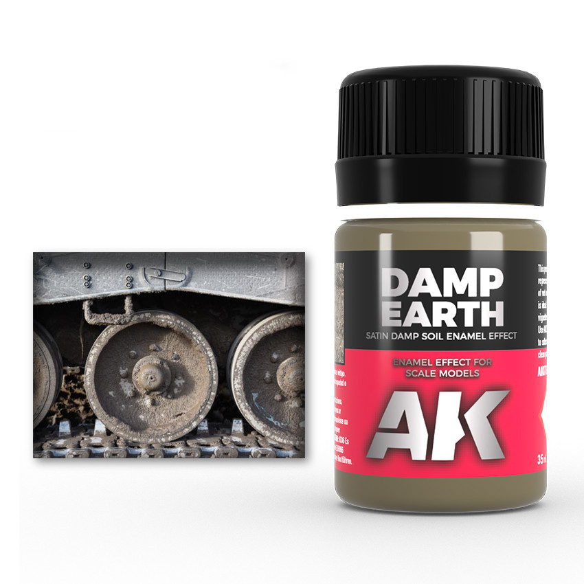 Weathering products - DAMP EARTH EFFECTS