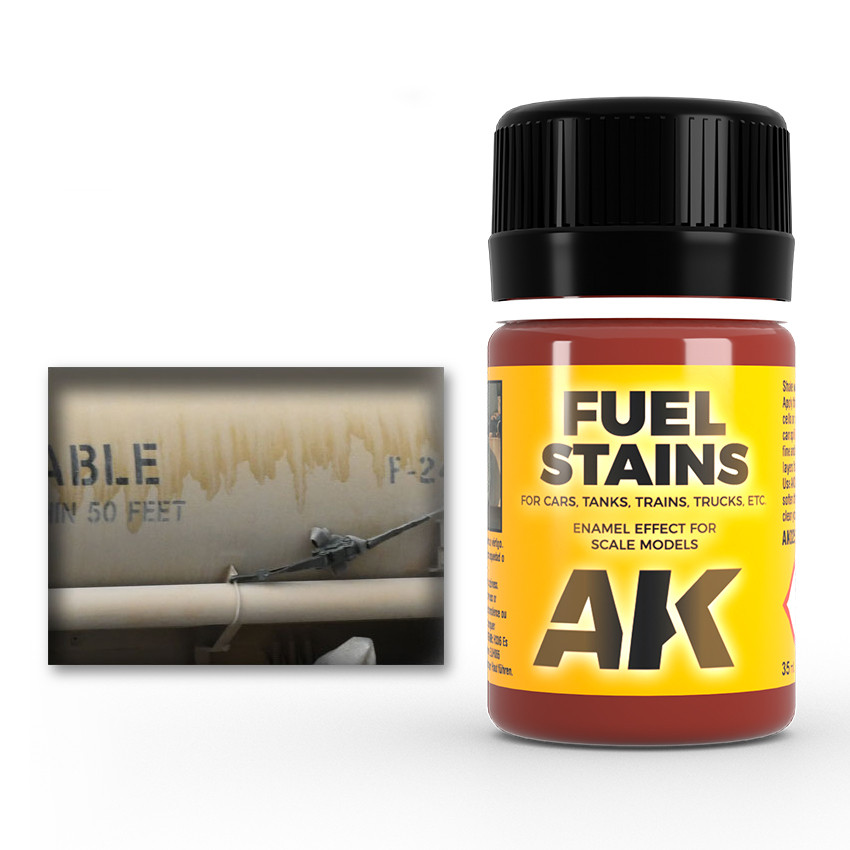 Weathering products - FUEL STAINS