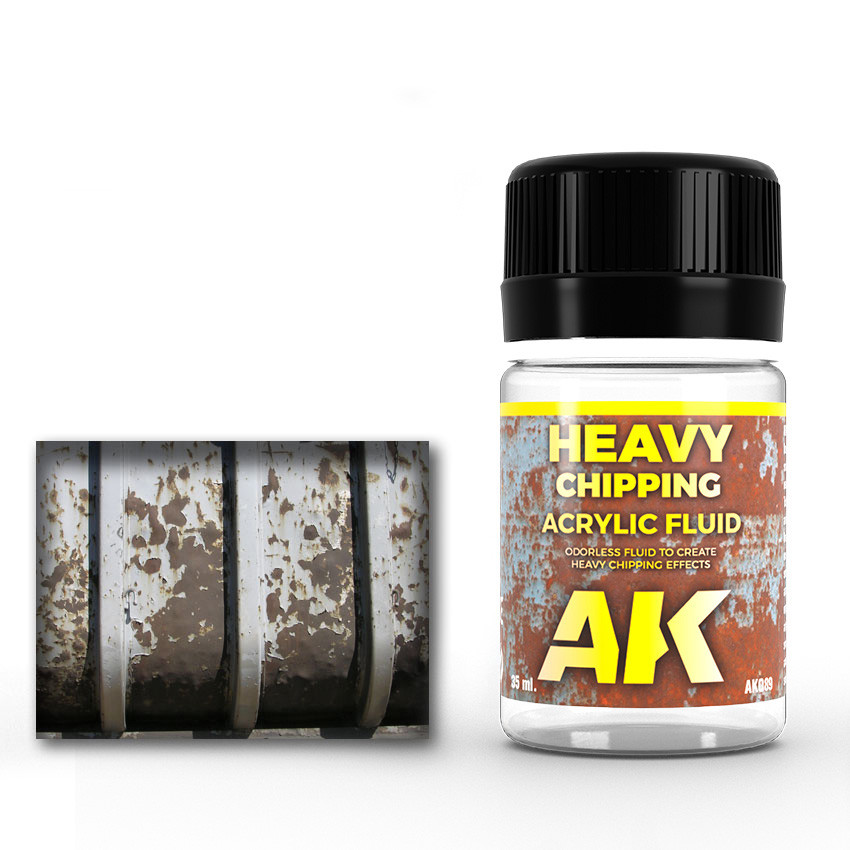 Weathering products - HEAVY CHIPPING EFFECTS ACRYLIC FLUID