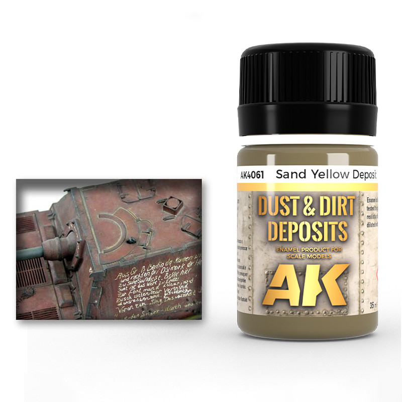 Weathering products - SAND YELLOW DEPOSIT