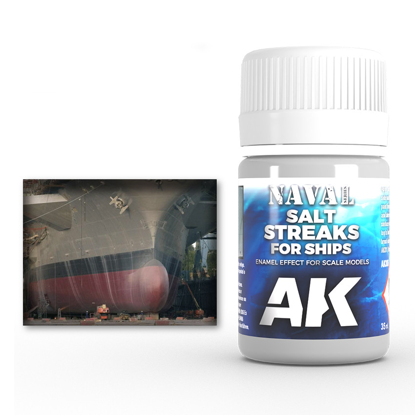 Weathering products for ships - SALT STREAKS FOR SHIPS
