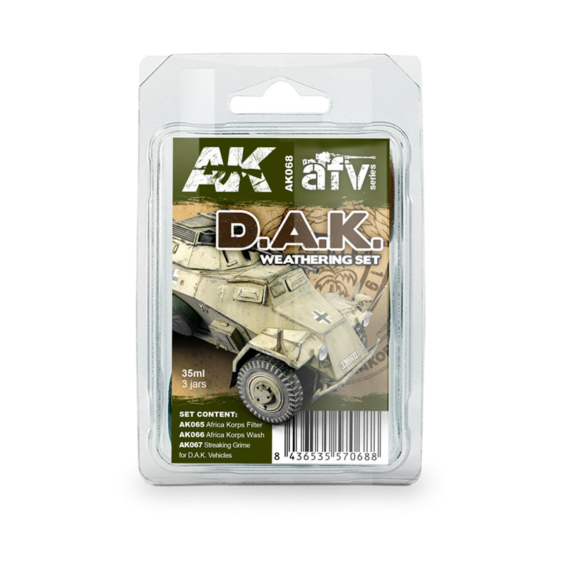 Weathering Sets - AFRIKA KORPS WEATHERING SET