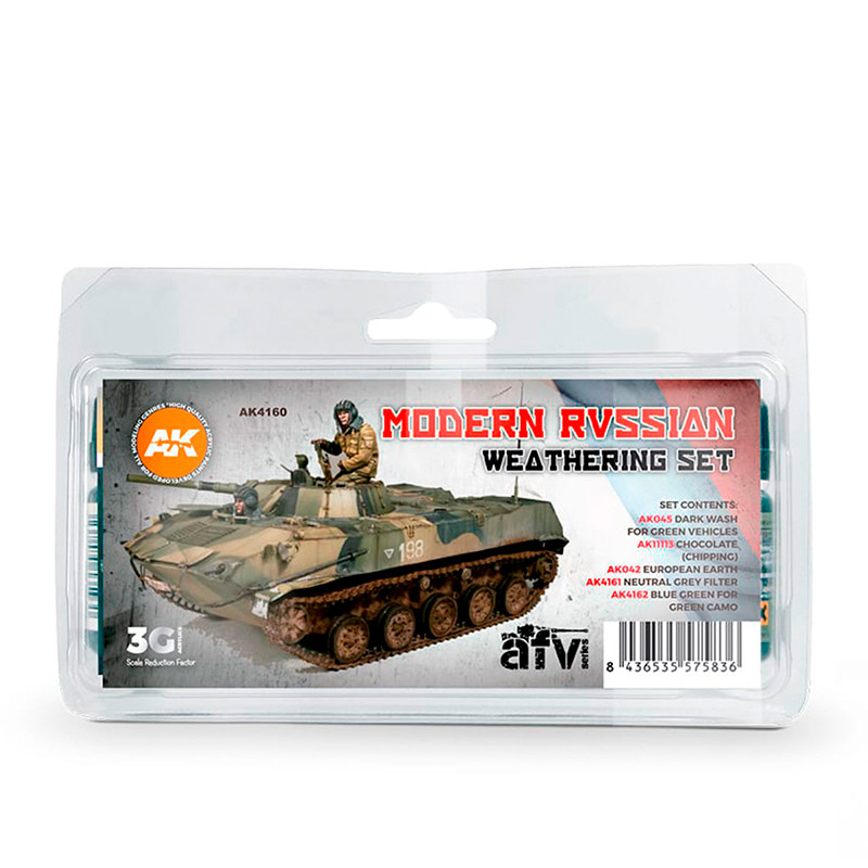 Weathering Sets - MODERN RUSSIAN WEATHERING SET