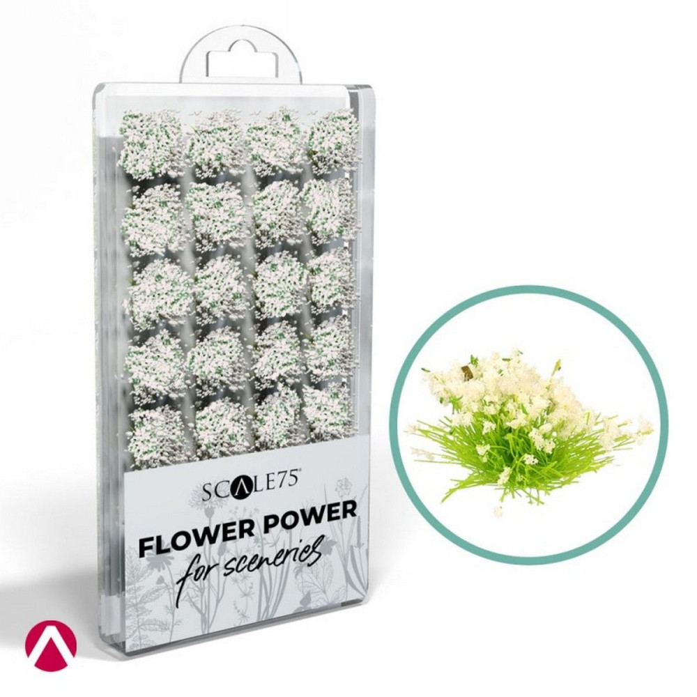 FLO-006 WHITE FLOWERS