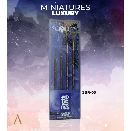 SBR-003 Complements MINIATURES LUXURY BRUSHES