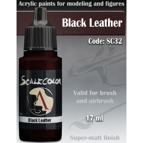 SC-32 Paints BLACK LEATHER