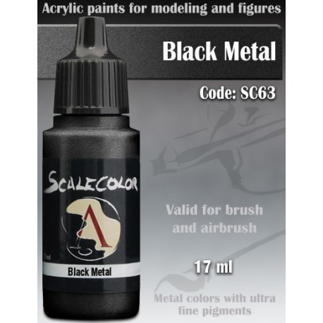 SC-63 Paints BLACK METAL