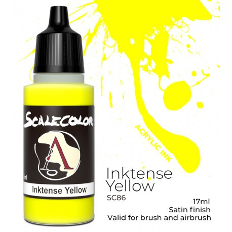 SC-86 Paints INKTENSE YELLOW