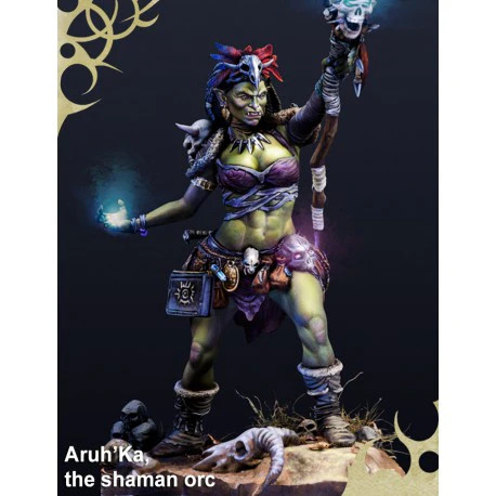 SCF-017 Figures ARUH´KA, THE SHAMAN ORC