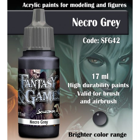 SFG-42 Paints NECRO GREY