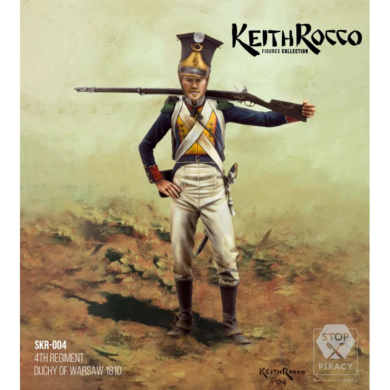 SKR-004 Figures 4TH REGIMENT DUCHY OF WARSAW