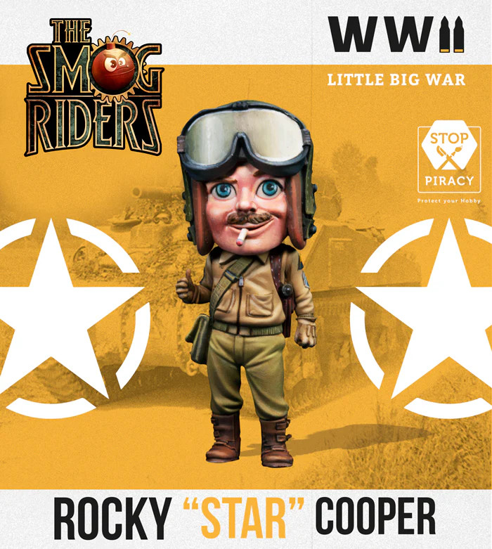 SRW-001 Figures ROCKY "STAR" COOPER
