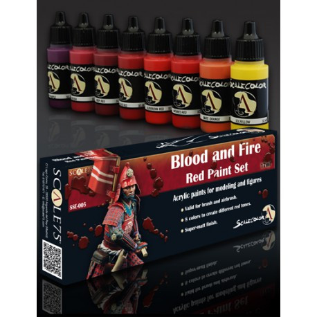 SSE-005 Paints BLOOD and FIRE 
