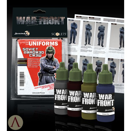 SSE-051 Paints SOVIET ARMORED CREW