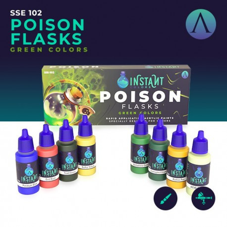 SSE-102 Paints POSION FLASKS